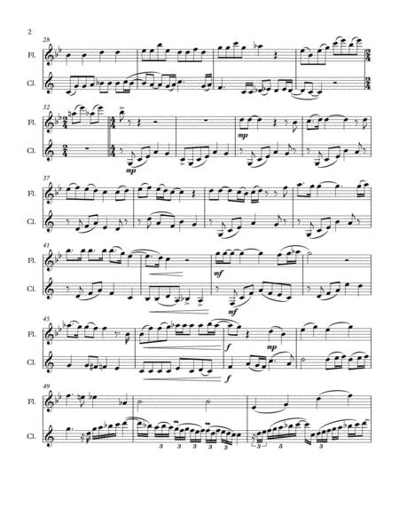 Bohemian Rhapsody Flute And Clarinet Page 2