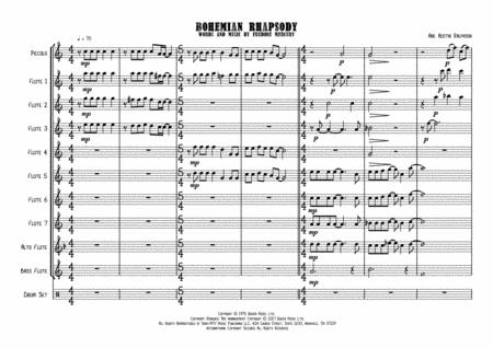 Bohemian Rhapsody Flute Choir Flute Ensemble Page 2