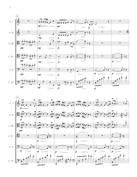 Bohemian Rhapsody For Cello Ensemble Page 2