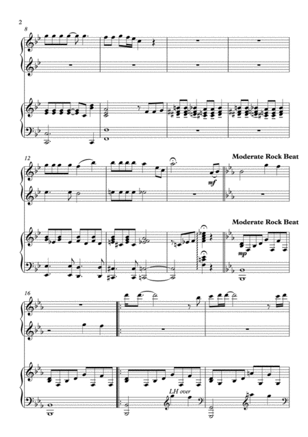 Bohemian Rhapsody Piano Duet 4 Hands 1 Piano Page 2