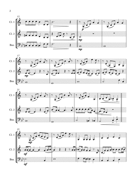 Bohemian Rhapsody Two Clarinets And Bassoon Page 2
