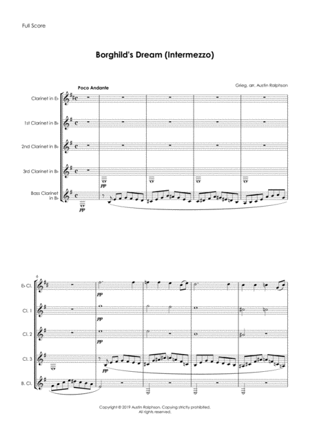 Borghilds Dream Clarinet Quintet Page 2