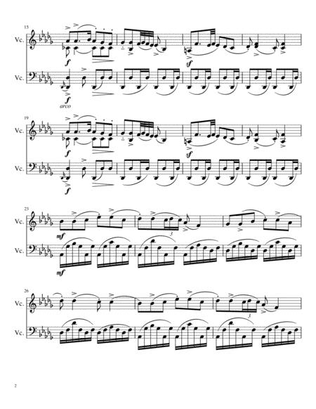 Borodin Serenade Cello Duet Page 2