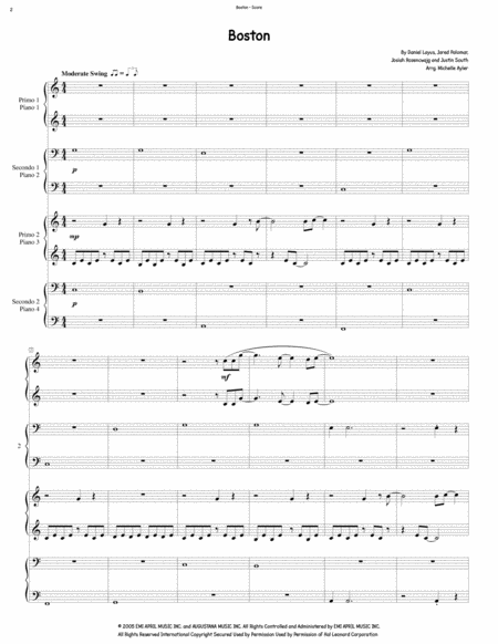 Boston Quartet Page 2