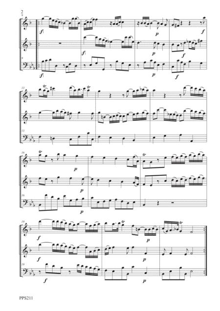 Boyce Trio Sonata In Eb For 2 Clarinets Bassoon Or Cello Page 2