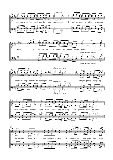 Brahms Dein Blaues Auge For Flute And Piano Page 2