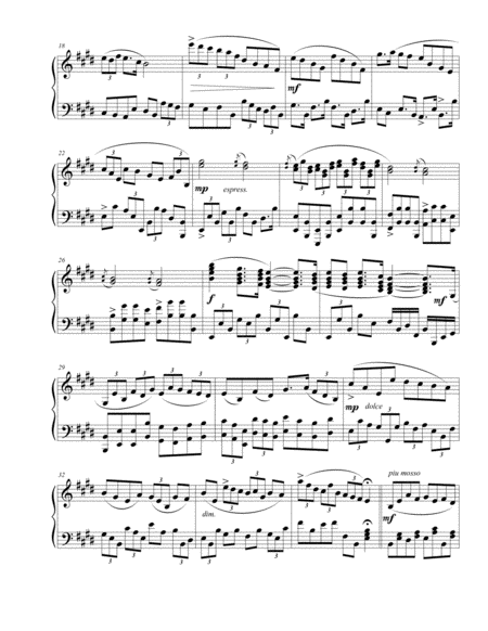 Brahms Waltz No 9 In D Minor Page 2