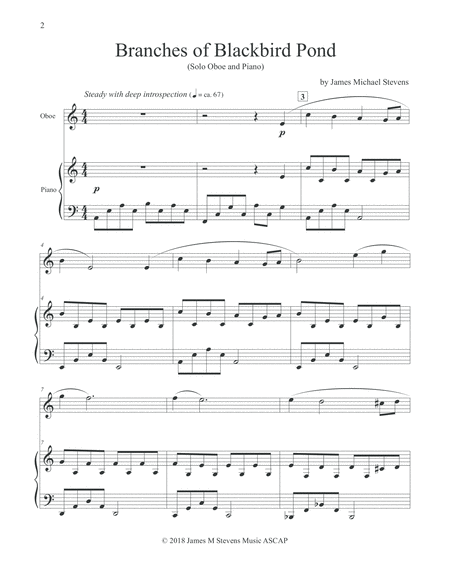 Branches Of Blackbird Pond Oboe Piano Page 2