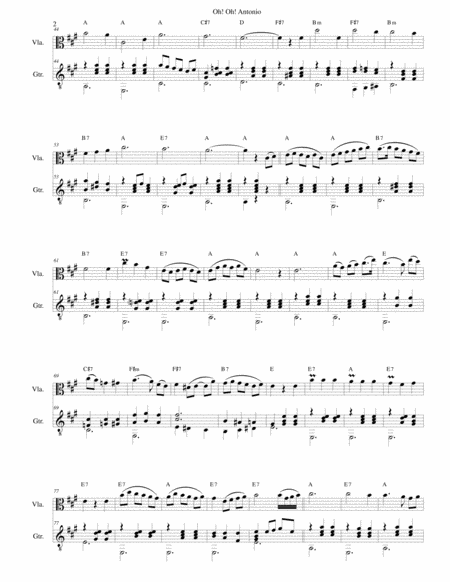 Brandenburg Concerto 5 1st Mvt For String Quartet Page 2