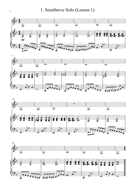 Brass Basics French Horn Beginners Piano Accompaniment Page 2