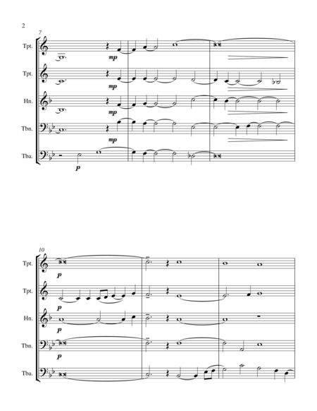 Brass Quintet In Bflat Page 2