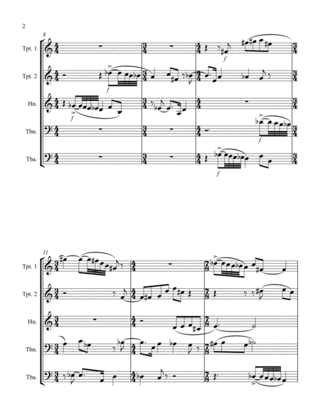 Brass Quintet Page 2