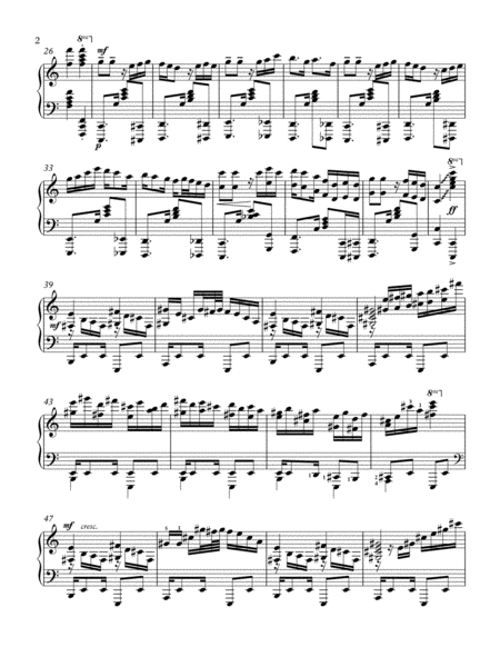 Brazileira From Scaramouche Arr Piano Solo Page 2