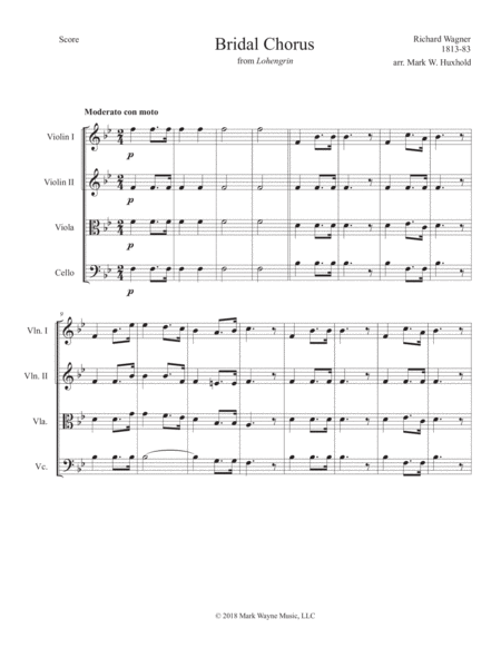 Bridal Chorus From Lohengrin Page 2