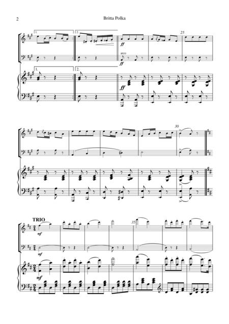 Britta Polka For Piano Trio Page 2