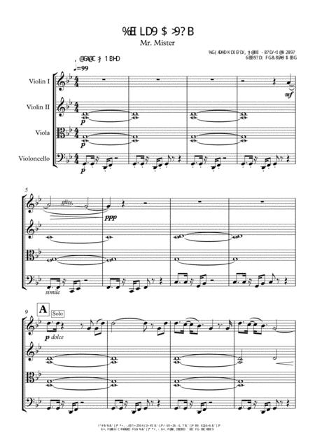 Broken Wings String Quartet Page 2