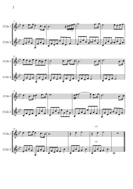 Buon Giorno Principessa 2 Clarinet Page 2