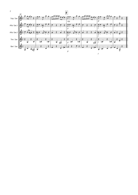 Burnies Saxophone Quintet Collection Page 2