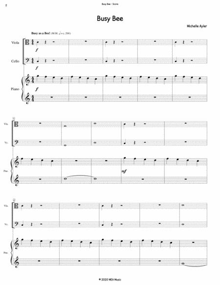 Busy Bee Piano Trio Page 2