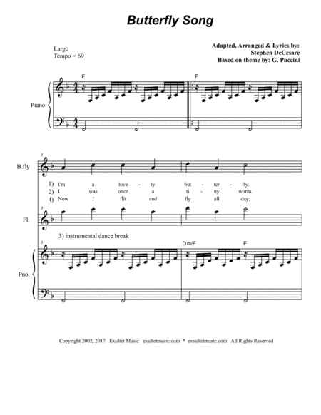 Butterfly Song Page 2