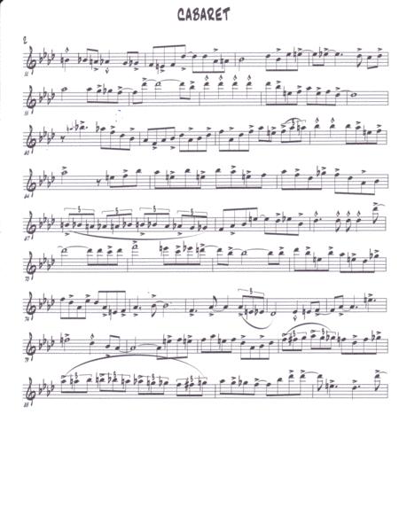 Cabaret For Solo Jazz Flute Page 2