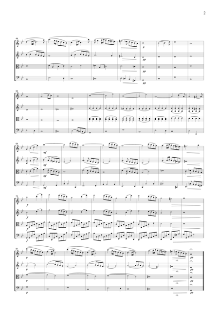 Caccini Ave Maria For String Quartet Cc201 Page 2