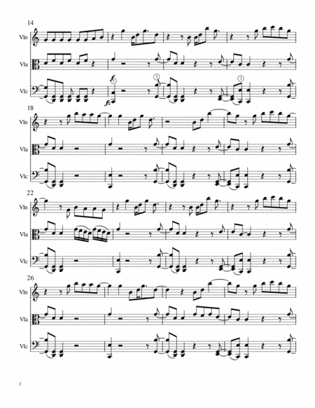 Call Me Maybe For Violin Viola Cello Trio Page 2