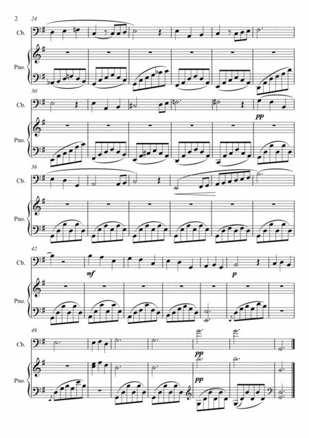 Camille Saint Sans The Swan Contrabass Solo Page 2