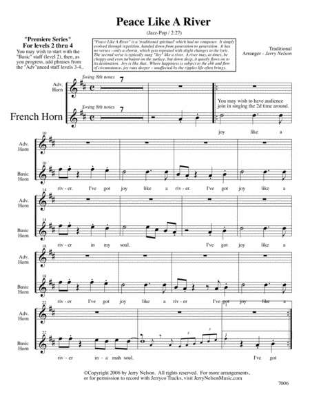 Can Can Arrangements Level 3 Thru 5 For Horn Written Accomp Page 2