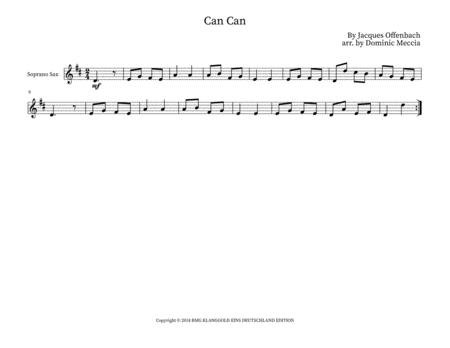 Can Can Soprano Sax And Tenor Sax Duet Page 2