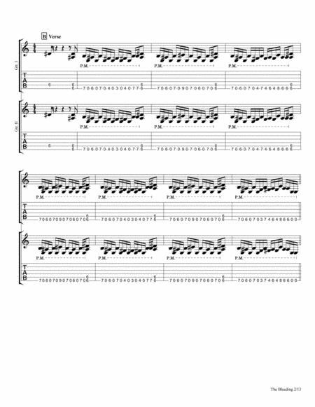 Cannibal Corpse Fucked With A Knife Guitar Tab Page 2