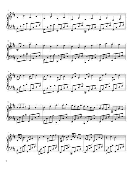 Canon In B Minor Harp Page 2