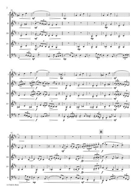 Canon In D Guitar Quintet Page 2