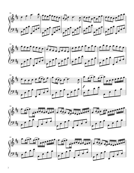 Canon In D Piano Page 2