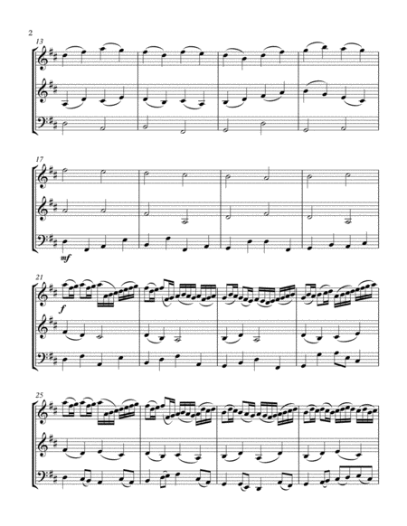 Canon In D String Trio 2 Violins And Cello Page 2