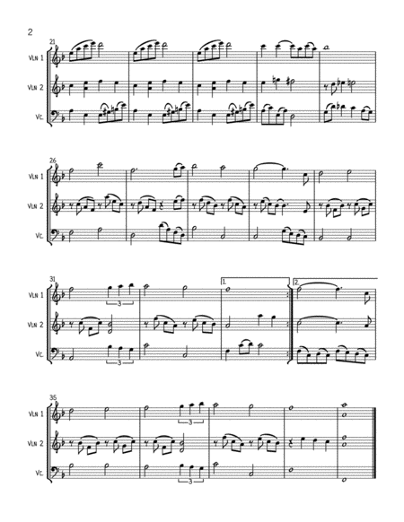 Cant Help Falling In Love String Trio 2 Vn C Page 2