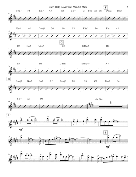 Cant Help Lovin Dat Man Of Mine Violin 1 Page 2