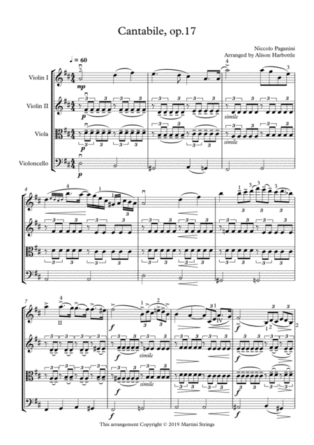 Cantabile Op 17 String Quartet Page 2