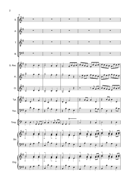 Cantata 2 Mov Iv Hosanna Page 2