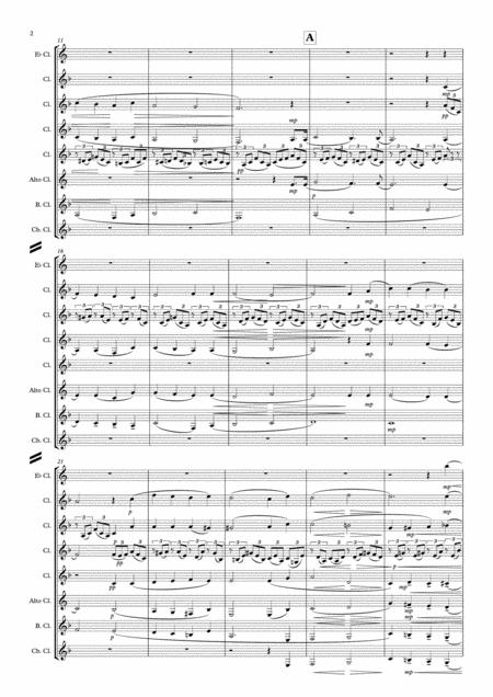 Cantique De Jean Racine For Clarinet Choir Page 2