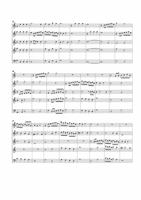 Canzon Cornetto Sswv 56 Arrangement For 5 Recorders Page 2