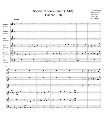 Canzon No 1 A6 1618 Page 2