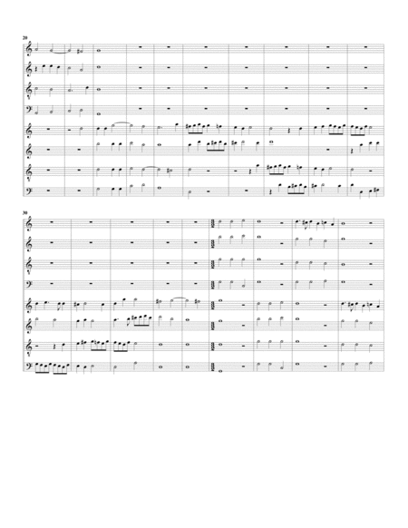 Canzon No 29 A8 1597 Arrangement For 8 Recorders Page 2