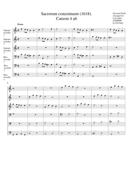 Canzon No 4 A6 1618 Page 2