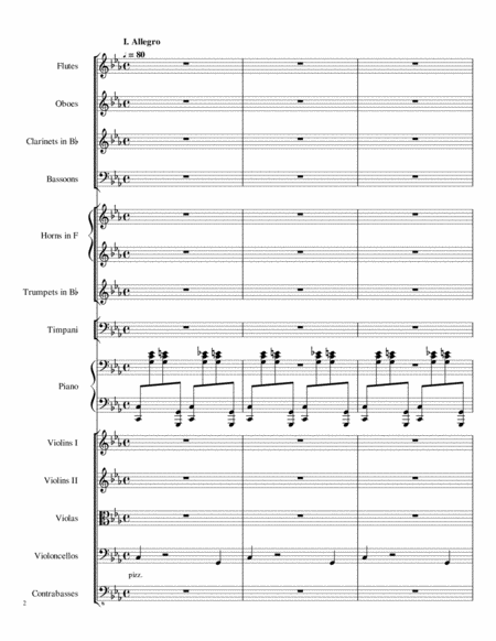 Cappricio For Piano And Orchestra Page 2