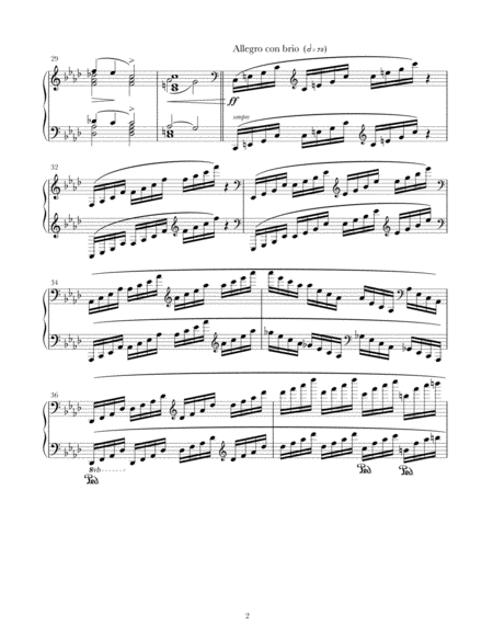 Capriccio Beautiful Sorrow In F Minor Page 2