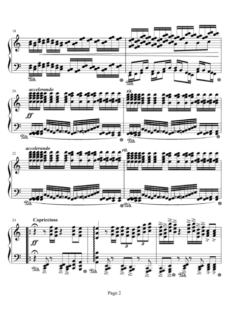 Caprice In C Major Hn 1 No 2 Page 2