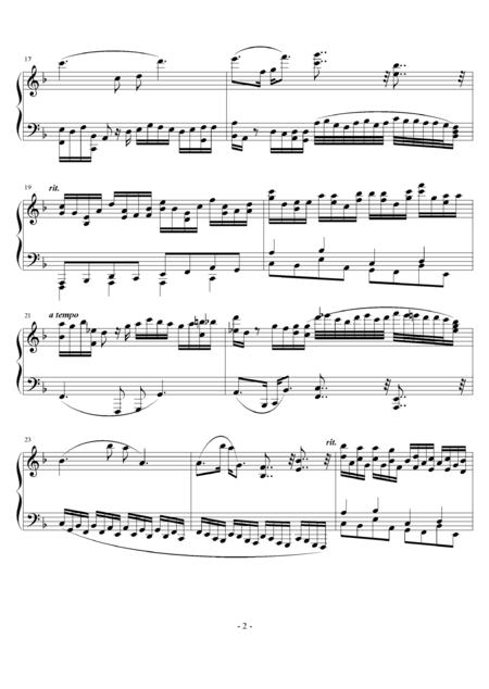 Caprice In D Minor Hn 1 No 3 Page 2