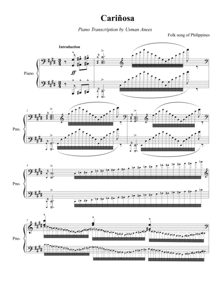 Cariosa Piano Transcription Page 2