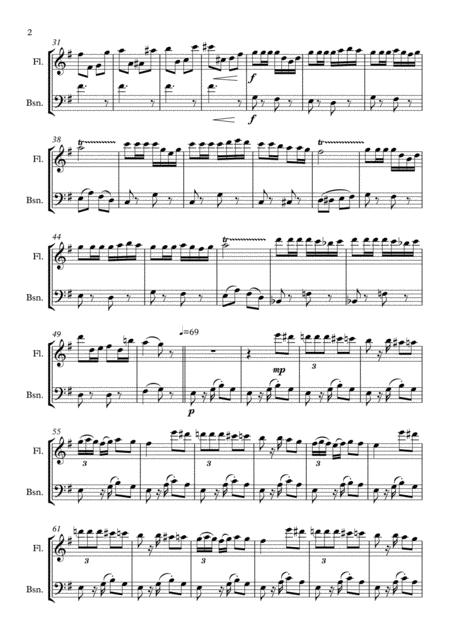 Carmen Opera Medley Duet For Flute And Bassoon Page 2